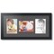 ArtToFrames Collage Photo Picture Frame with 3 - 5x7 inch Openings, Framed in Black with Over 62 Mat Color Options and Plexi Glass (CSM-3926-114)